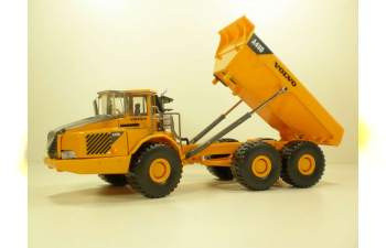 VOLVO A40D карьерный сочлененный самосвал, Строительная техника 1:50, желтый