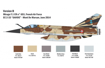 Сборная модель BYE-BYE MIRAGE F1