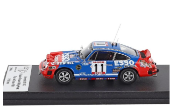 PORSCHE 911 Sc (night Version) №11 Rally Tour De Corse (1980) Francis Vincent - Willy Huret, Blue Red