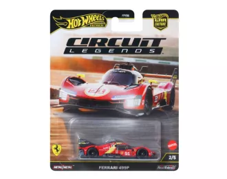 FERRARI 499P #51 Winner 24h LeMans Pier Guidi, Calado, Giovinazzi (2023), red