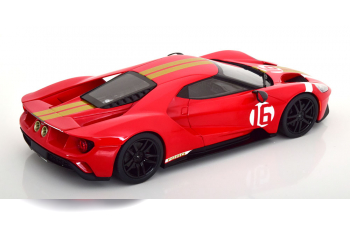 FORD GT Heritage Edition (2022), red golden