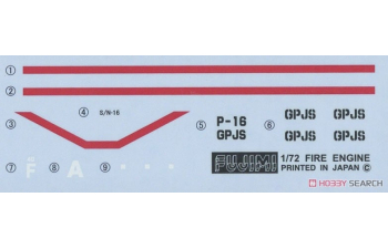 Сборная модель U.S. Navy Flight Deck Crew & Fire Engine