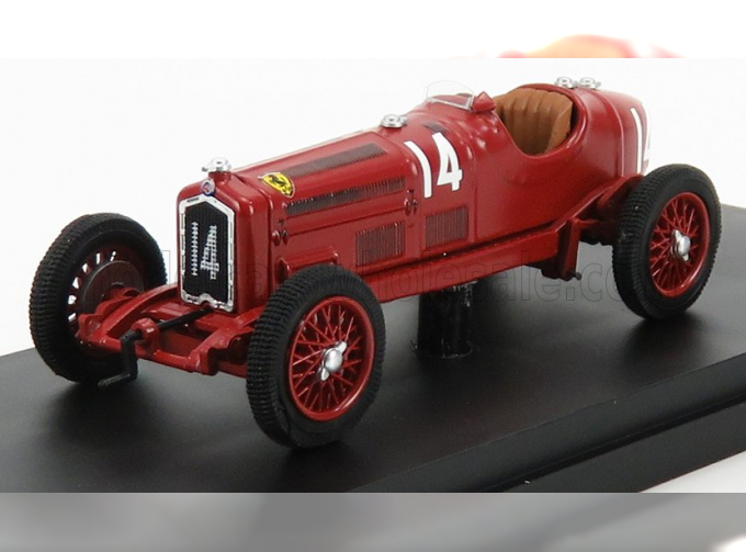 ALFA ROMEO P3 Tipo B №14 Winner Pau Gp (1935) T.nuvolari, Red