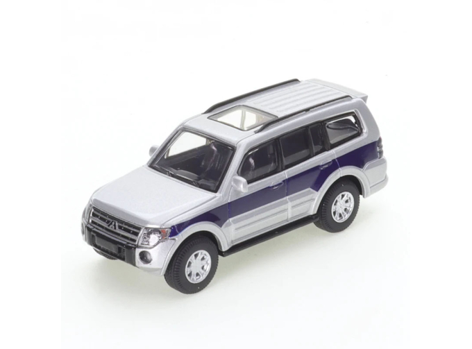 MITSUBISHI Pajero Gen.4, silver / blue