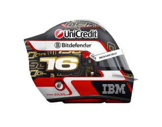 MINi HELMET  Charles Leclerc Scuderia Ferrari HP Abu Dhabi GP 2025
