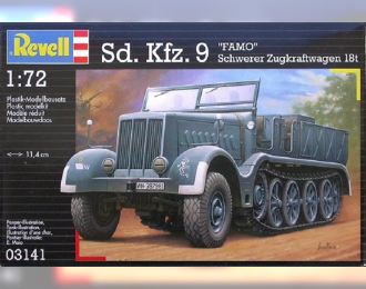Сборная модель Немецкий полугусеничный тягач Famo Sd.Kfz.9 Schwere Zugkraftwagen 18t Type F3