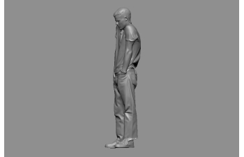 Фигурка Парень пожимает плечи (под покраску)