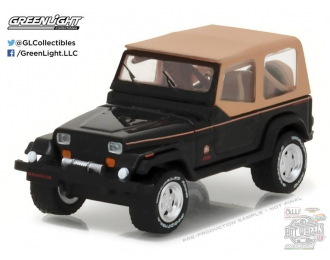 JEEP Wrangler 4x4 Sahara (1994), black / beige