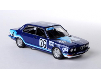 BMW 528i Gr.A (E28) №26 «Gitanes» ETCC 2nd 24h Spa (J.P.Jarier) 1982, blue