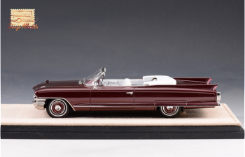 CADILLAC Series 62 Convertible (открытый) 1962 Burgundy Metallic