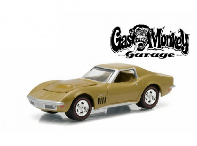 CHEVROLET Corvette (из из телепередачи "Gas Monkey Garage") (1969), gold