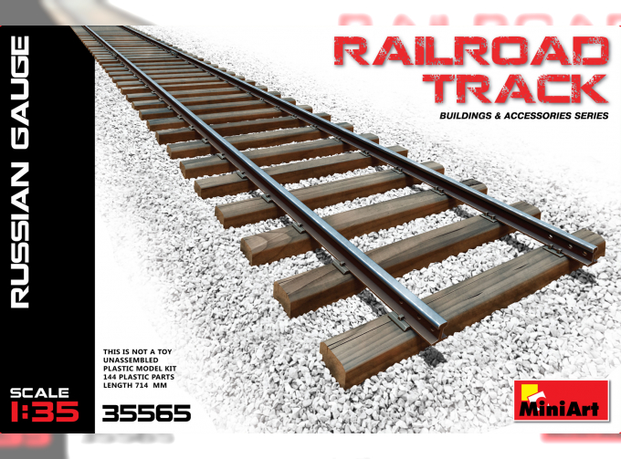 Сборная модель Аксессуары RAILROAD TRACK RUSSIAN GAUGE