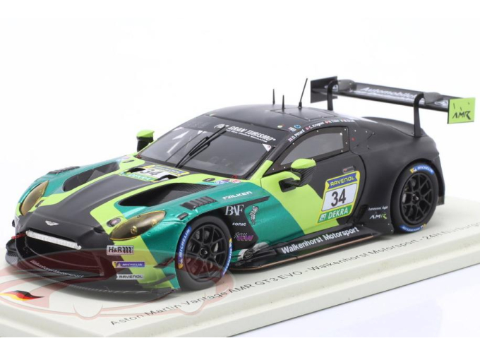 ASTON MARTIN Vantage AMR GT3 Evo №34 24h Nuerburgring Christian Krognes, David Pittard, Nicki Thiim, Mattia Drudi (2025)