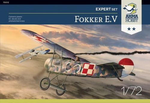 Сборная модель Самолет Fokker E.V Expert Set