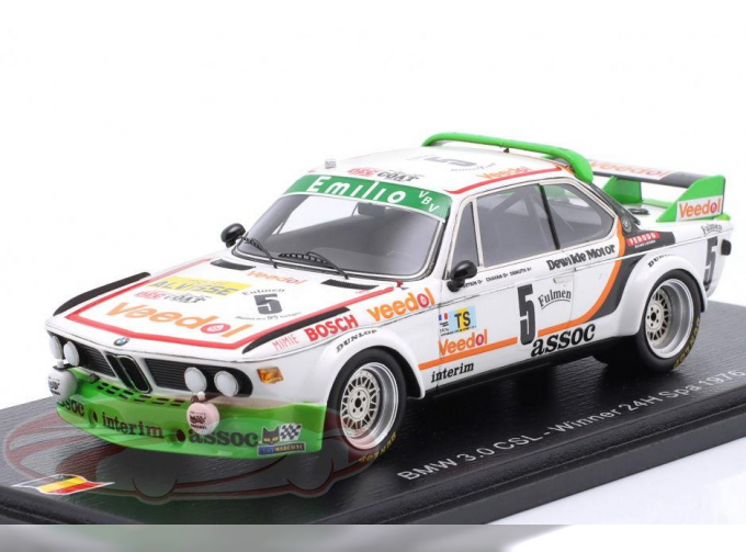 BMW 3.0 CSL #5 24h SPA 1976 Winner Chavan, Detrin, Demuth (1976)