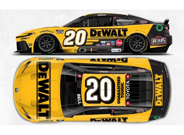 Toyota Camry XSE #20 Christopher Bell *DeWalt* yellow/black 2026
