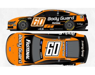 Ford #60 Ryan Preece *Body Guard*, orange/black/white 2026
