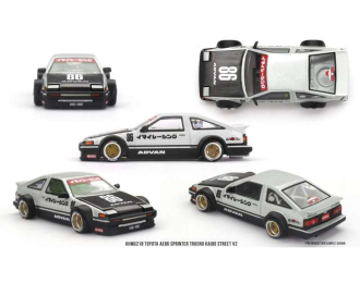 TOYOTA  AE86 Sprinter Trueno Kaido Street V2 (1983), black/grey/white