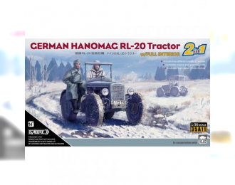 Сборная модель Немецкий трактор Hanomag RL-20