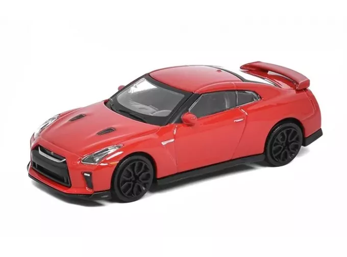 NISSAN GT-R (2017), red