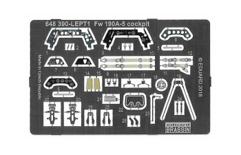 Сборная модель немецкий истребитель Focke Wulf 190 A-5 "Aces Legacy", расширенная версия
