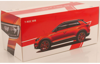 VOLKSWAGEN T-Roc (2018), redmetallic