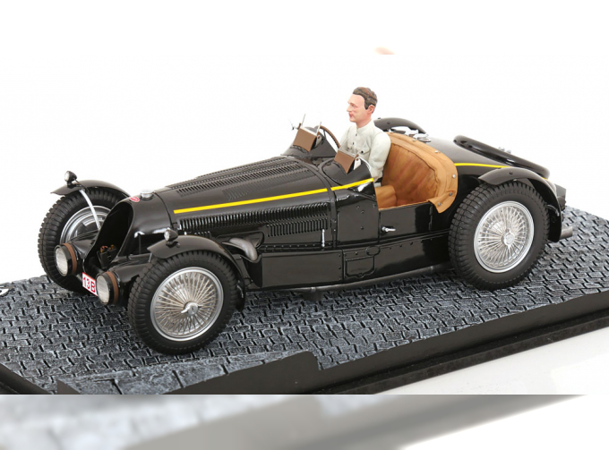 BUGATTI T59 King of Belgium, Leopold III (1934), black yellow