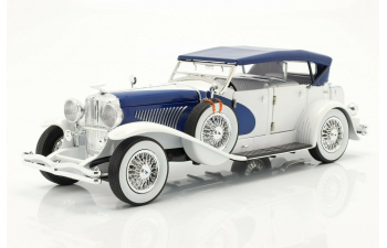 DUESENBERG II SJ La Grande Torpedo (1930), White/Blue