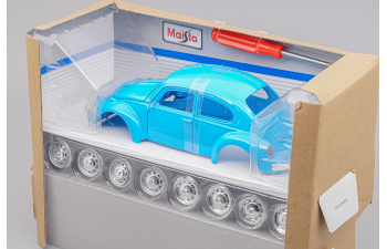Сборная модель VOLKSWAGEN Beetle Kafer Maggiolino (1974), blue