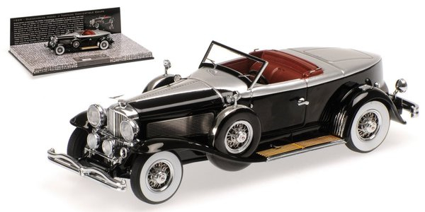 Duesenberg Model J Torpedo Convertible Coupe 1929 (black)