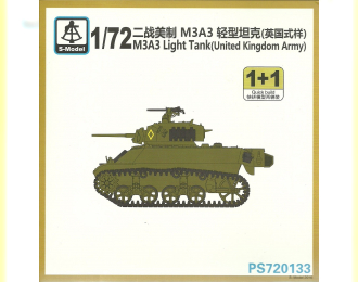 Сборная модель M3A3 Light Tank (United Kingdom Army)