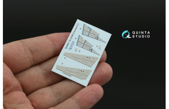 3D Декаль интерьера кабины для Суххой-30СМ (Звезда) (с 3D-печатными смоляными деталями)