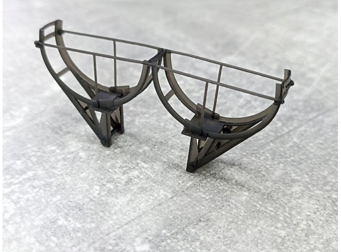 Держатель запасного колеса (ДЗК) КРАЗ-257 ранний