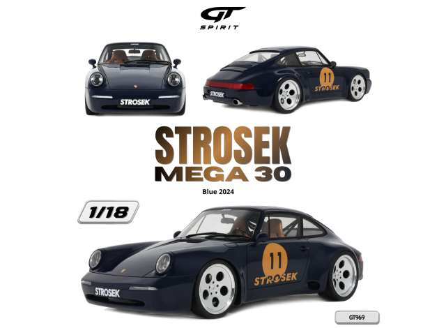 PORSCHE Strosek Mega 30 (2024), blue