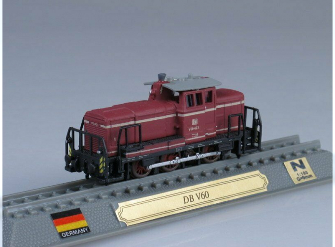 DB V60 diesel locomotive Germany 1955