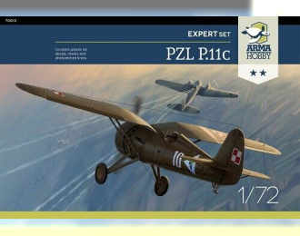 Сборная модель Самолет PZL P.11c Expert Set