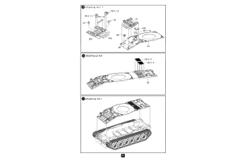 Сборная модель танк Т-80UM Main Battle Tank
