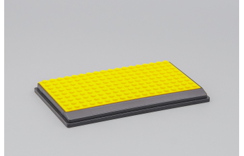 Подиум черный + LEGO желтый