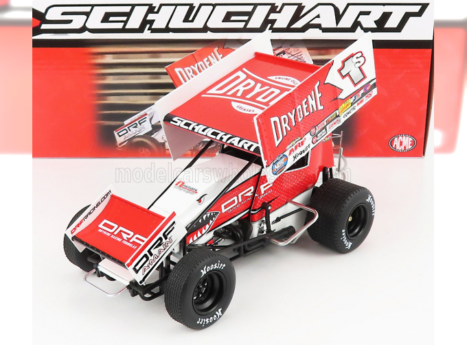 FORD TEAM SHARK RACING №1s SPRINT CAR SERIES SEASON (2020) L.SCHUCHART RED WHITE