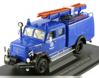 MAGIRUS-DEUTZ 150 D 10 F TLF16 THW (1964), blue