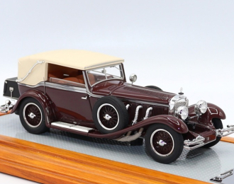 Mercedes-Benz 710SS 1929 cabriolet Castagna sn36269 Current Closed Car, Burgundy