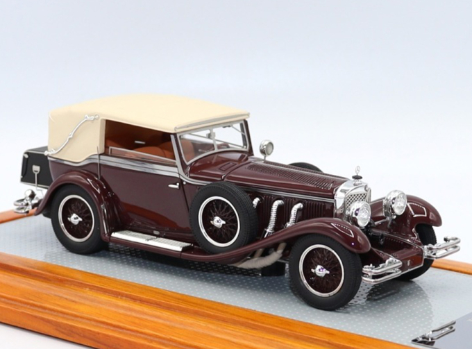 Mercedes-Benz 710SS 1929 cabriolet Castagna sn36269 Current Closed Car, Burgundy