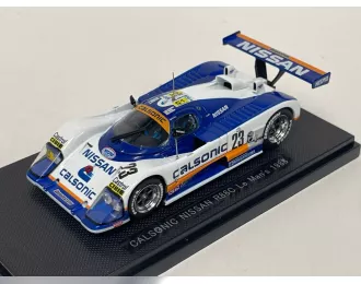 NISSAN R88C Calsonic #23 Le Man's (1988), white / blue