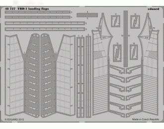 Фототравление TBD-1 landing flaps