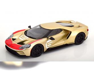 FORD GT Heritage Edition (2022), light-golden red