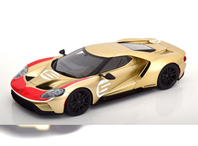 FORD GT Heritage Edition (2022), light-golden red