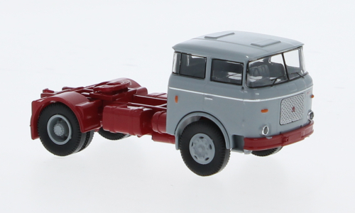 LIAZ 706 SZM (1976). grey / dark red