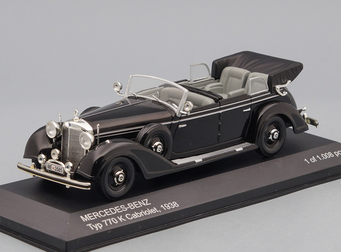 MERCEDES-BENZ 770K Cabriolet (1938), black