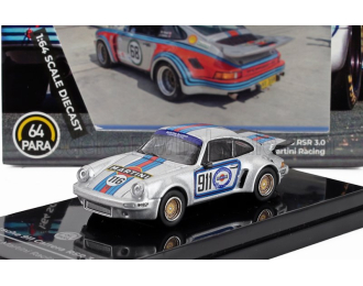 PORSCHE 911 Carrera Rsr 3.0 Martini Racing №911 Coupe (1974), Silver