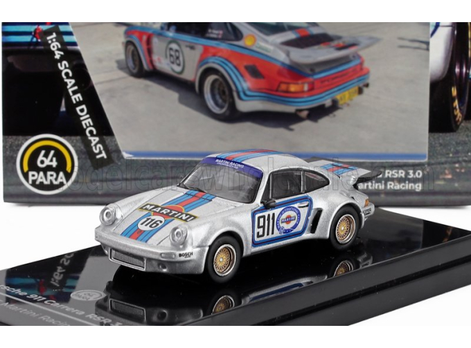 PORSCHE 911 Carrera Rsr 3.0 Martini Racing №911 Coupe (1974), Silver